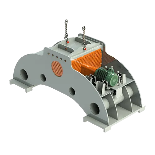 overhead railcar shaker