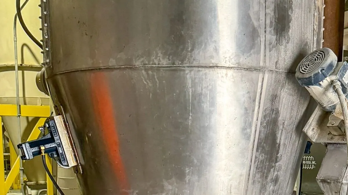BH Vibrator Bin Food Production Facility