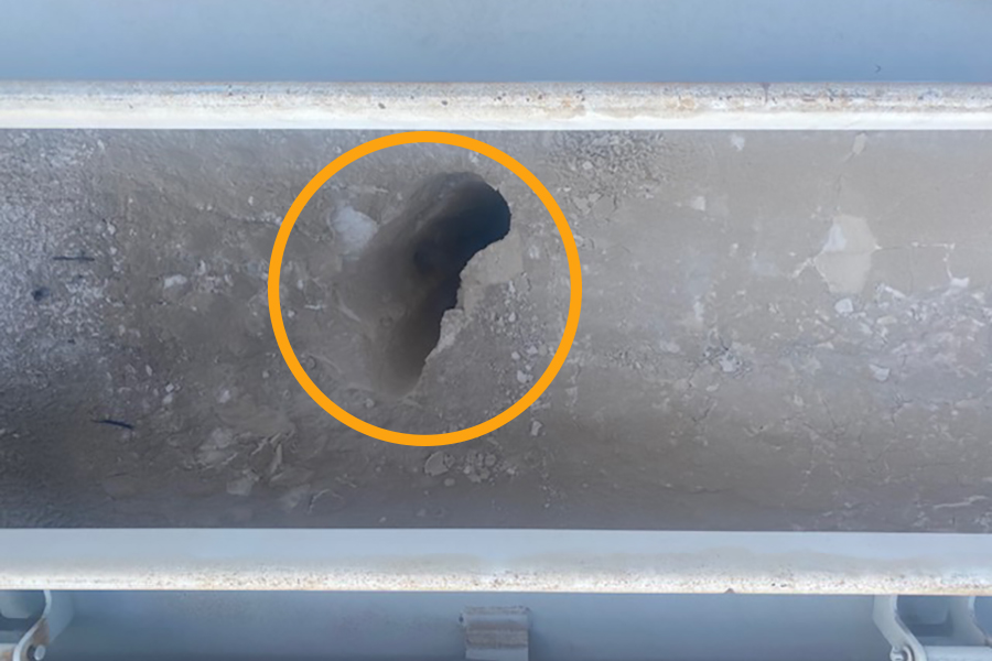 Material Rat Hole Circle Highlight Highlighted material rat hole