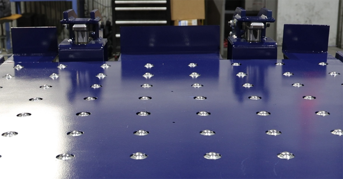 NAVCO Denesting Table Ball Transfer Plate